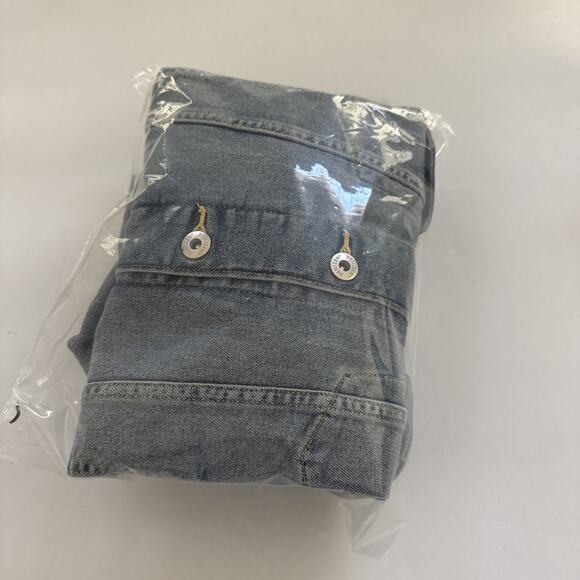 Denizen from Levi's Women's Denim Jean Jacket Small Classic Medium Wash Trucker - Picture 10 of 10